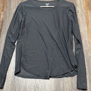 Old Navy Charcoal Long Sleeve Tee